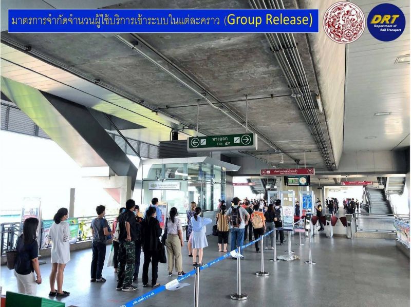 "กรมราง" ร่อนหนังสือ "BTS-รฟม.-แอร์พอร์ตลิงก์" เลี่ยงโควิด