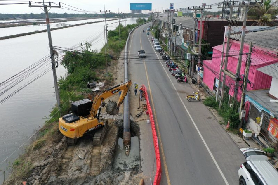 พร้อมส่งน้ำให้นิคมฯ เวลโกรว์ 20 พ.ค.นี้