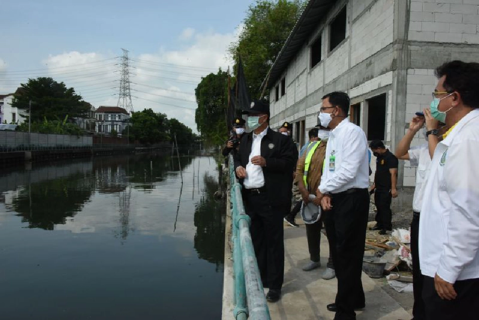 บ้านประชาร่วมใจ2 ริมคลองเปรมฯคืบแล้ว 184 หลัง