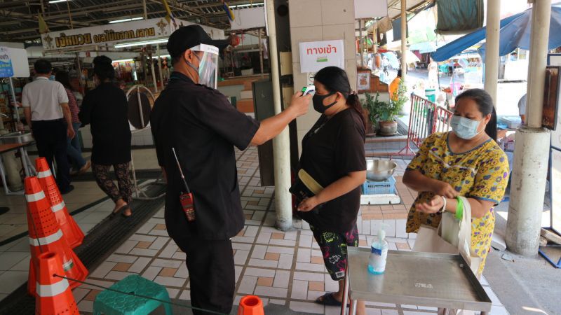 แนะ สธ.ตรวจโควิดฟรีผู้ค้าตลาดสด