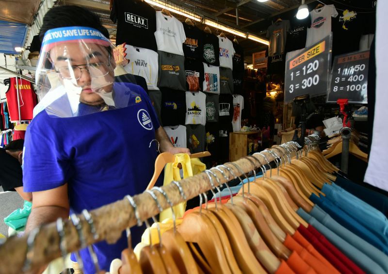  ตลาดนัดจตุจักรเข้ม  มาตรการป้องกัน ไวรัสโควิด-19