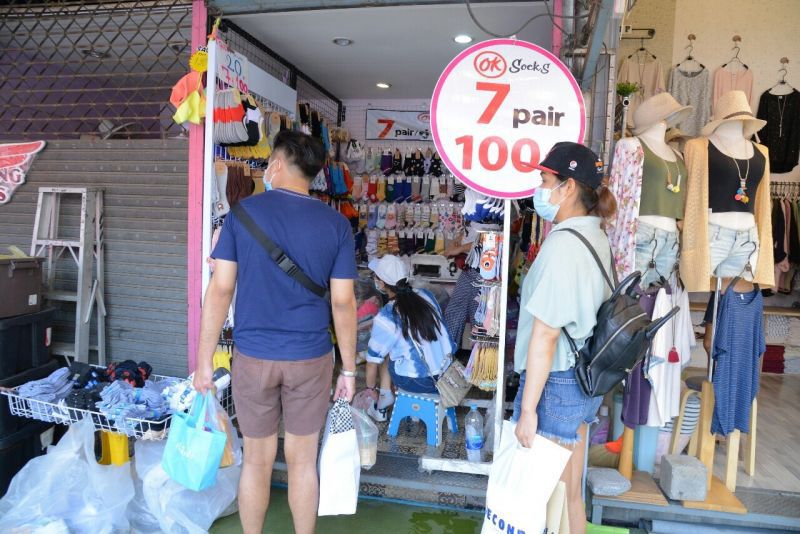  ตลาดนัดจตุจักรเข้ม  มาตรการป้องกัน ไวรัสโควิด-19