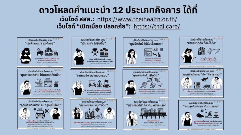สสส.ชู2คู่มือ"มนุษย์โควิด เปิดเมืองให้ป(ล)อด"