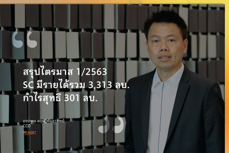 แนวราบมาแรง เอสซีลุย 4 โครงการ ไตรมาสแรกกวาดกำไร 300 ล้าน              