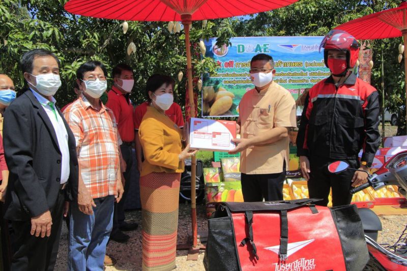 ผู้ว่าฯชวนซื้อ”มะม่วงเชียงใหม่”ไปรษณีย์ส่งให้