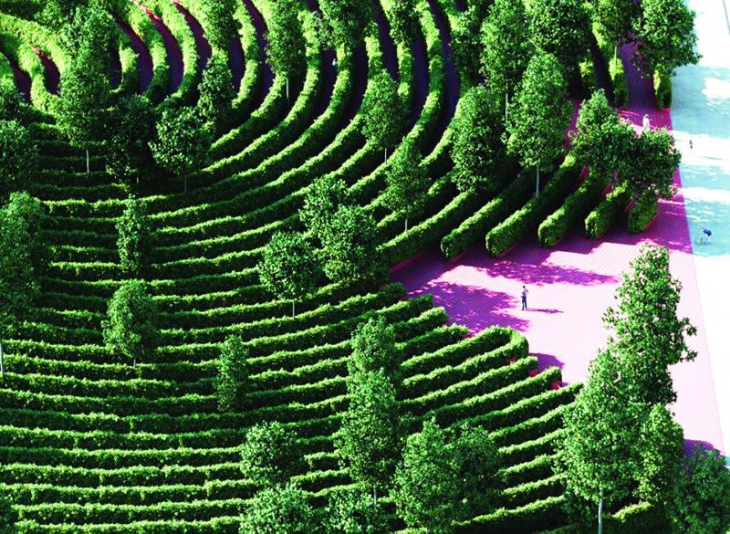 ปาร์ค เดอ ลา ดิสตองส์ สวนสาธารณะยุคโควิด-19 เดินห่างกัน ห่างไกลโรค