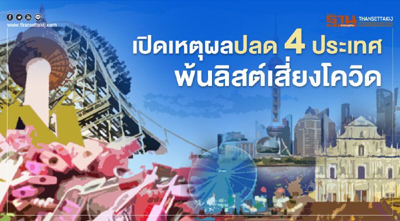 เปิดเหตุผล "กรมควบคุมโรค" ทำไมปลด 4 ประเทศ ออกจากลิสต์เสี่ยงโควิด