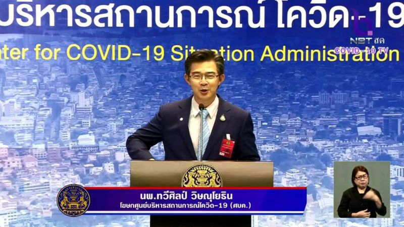 ศบค.แถลงข่าวดี วันนี้ไทยไม่มีผู้ติดเชื้อ-เสียชีวิต จากโควิด-19 