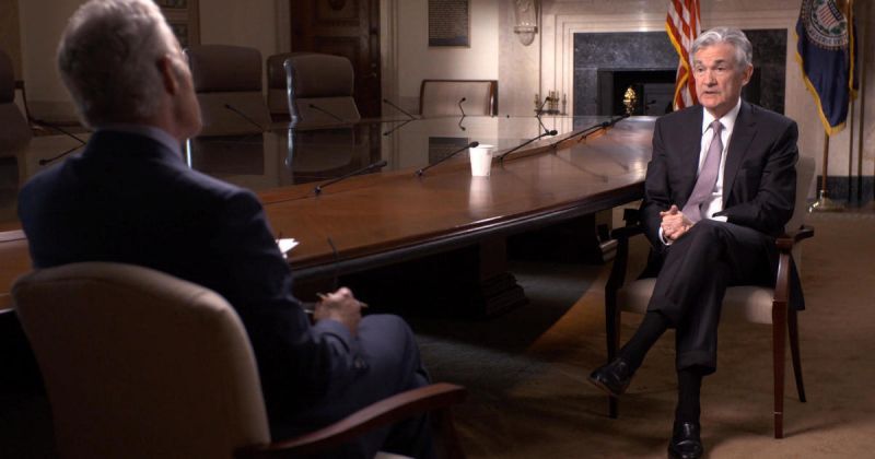 นายเจอโรม พาวเวลล์ ให้สัมภาษณ์ในรายการ "60 Minutes" ทางสถานีโทรทัศน์ซีบีเอส 