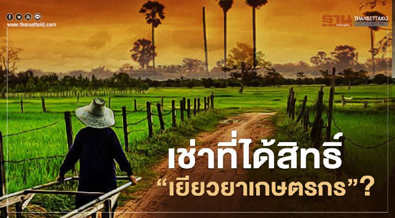 เช็กเลย "เยียวยาเกษตรกร" เจ้าของที่ดิน-คนเช่า ใครมีสิทธิ์รับเงินเยียวยา