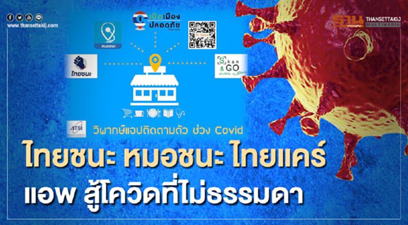 ไทยชนะ หมอชนะ ไทยแคร์ แอป สู้โควิดที่ไม่ธรรมดา ไทยชนะ หมอชนะ ไทยแคร์ แอป สู้โควิดที่ไม่ธรรมดา