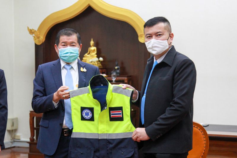 มท.2 ร่วมถกสถาบันการแพทย์ฉุกเฉินเร่งจัดตั้งศูนย์สั่งการฯแพทย์ฉุกเฉินในท้องถิ่นขนาดใหญ่