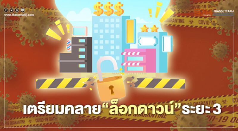 เปิดเงื่อนไข "ผ่อนคลายล็อกดาวน์" ระยะที่ 3 ตาม พรก.ฉุกเฉิน เปิดเงื่อนไข "ผ่อนคลายล็อกดาวน์" ระยะที่ 3 ตาม พรก.ฉุกเฉิน