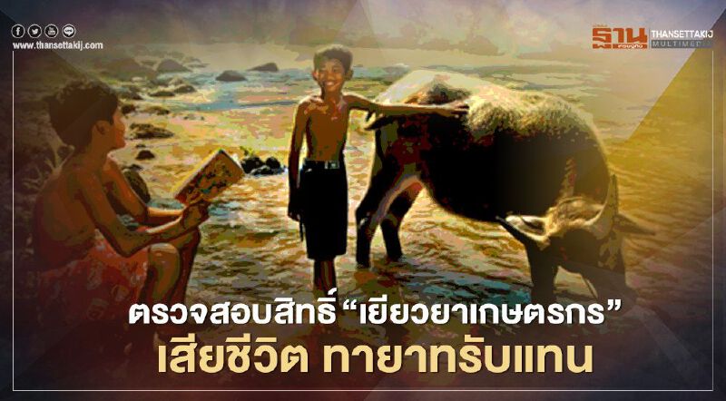 ตรวจสอบสิทธิ์ “เยียวยาเกษตรกร” เสียชีวิต ทายาทรับแทน