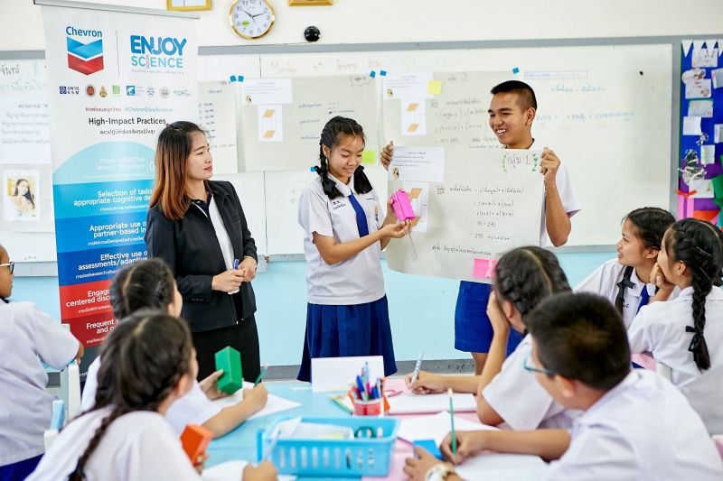 ครุสภา ร่วมมือ เชฟรอน เปิดห้องเรียนต้นแบบออนไลน์