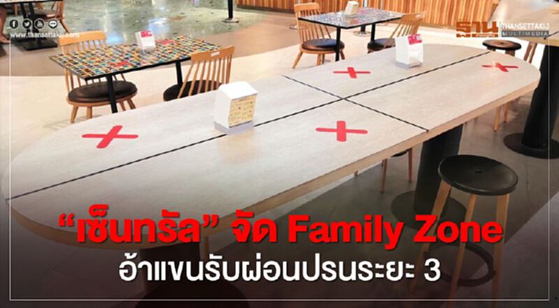 “เซ็นทรัล” จัด Family Zone อ้าแขนรับผ่อนปรนระยะ 3 “เซ็นทรัล” จัด Family Zone อ้าแขนรับผ่อนปรนระยะ 3