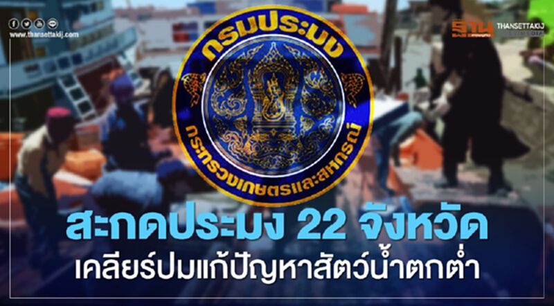 สะกดประมง 22 จังหวัด เคลียร์ปมแก้ปัญหาสัตว์น้ำตกต่ำ สะกดประมง 22 จังหวัด เคลียร์ปมแก้ปัญหาสัตว์น้ำตกต่ำ