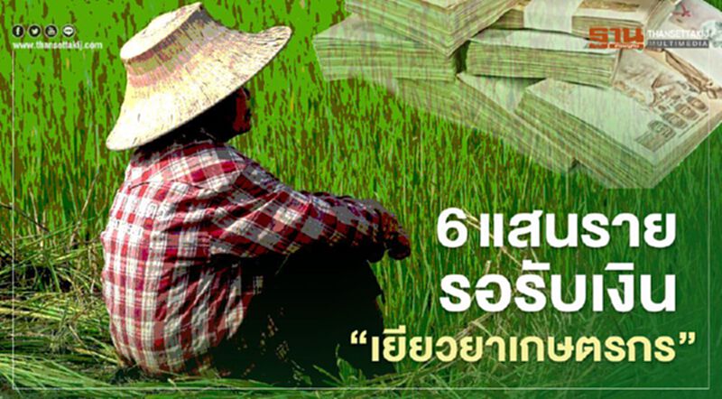 กด www.เยียวยาเกษตรกร.com ตรวจสอบสิทธิ์ โอน5,000 บาท วันนี้ 6.2แสนราย กด www.เยียวยาเกษตรกร.com ตรวจสอบสิทธิ์ โอน5,000 บาท วันนี้ 6.2แสนราย