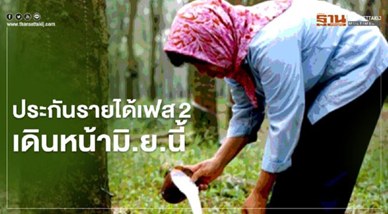 ชาวสวนยางเฮ รัฐฯเดินหน้าประกันรายได้เฟส 2 เริ่ม มิ.ย.นี้ ชาวสวนยางเฮ รัฐฯเดินหน้าประกันรายได้เฟส 2 เริ่ม มิ.ย.นี้