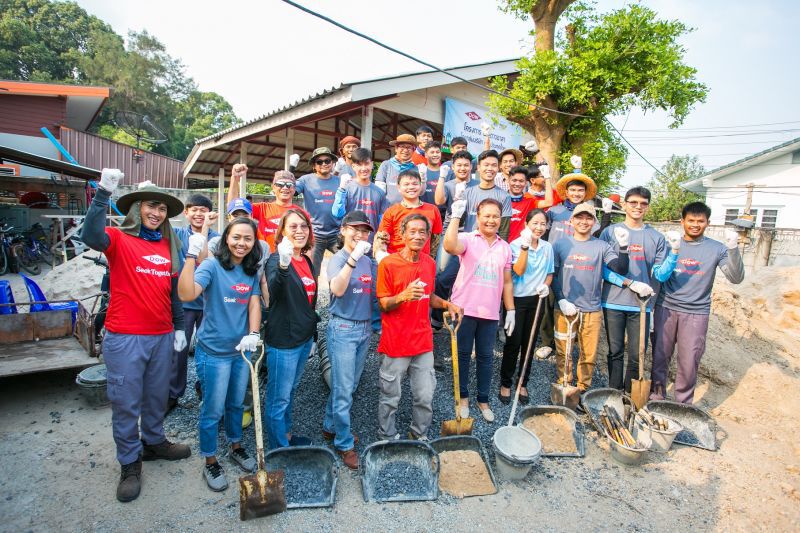 Dow สร้าง “บ้านดาวอาสา” คืนคุณภาพชีวิตให้ผู้ขาดแคลน