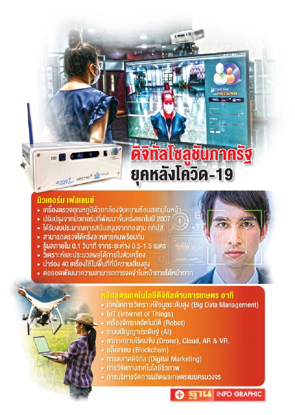 รัฐเร่งเครื่องเทคโนโลยี ชูดิจิทัลโซลูชัน รับวิถี New Normal