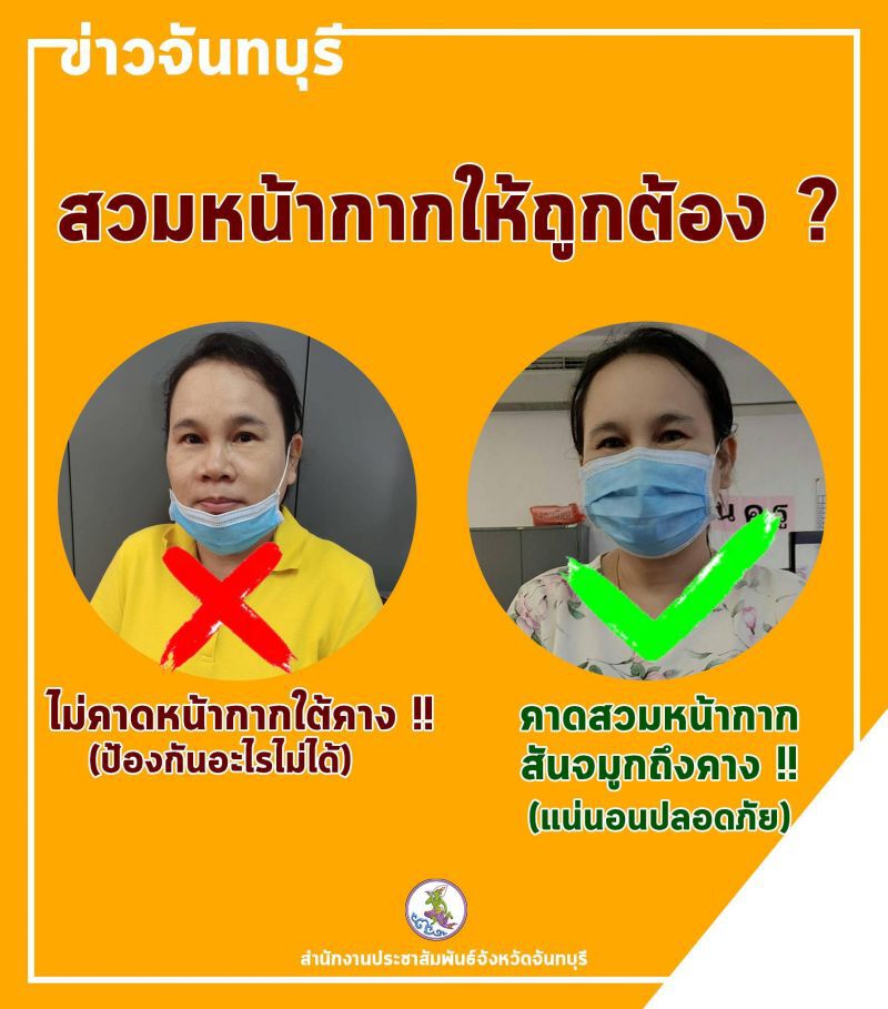 จันทบุรีเข้ม"ไม่สวมหน้ากากห้ามเข้า" 