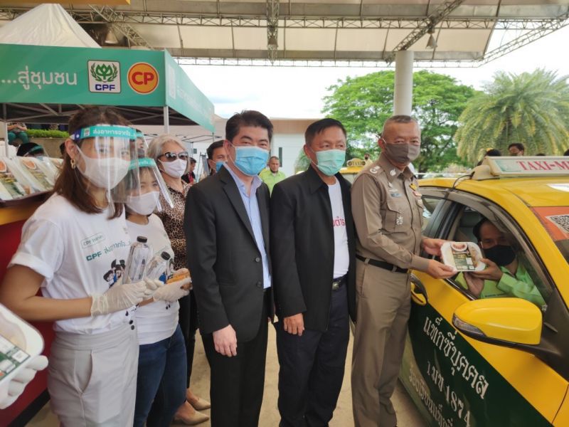 CPF เสิร์ฟอาหารปลอดภัย เพื่อพี่น้องแท็กซี่สู้โควิด
