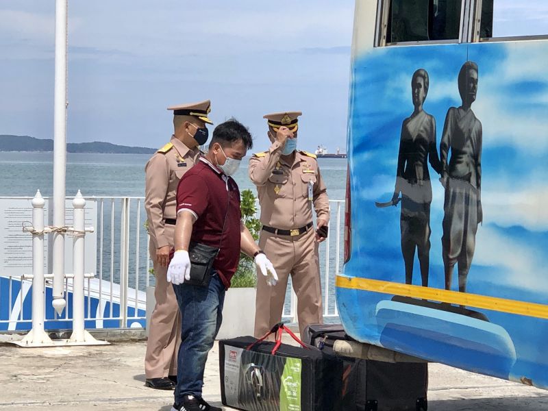 13คนงานไทยขึ้นท่าภูเก็ตขอกลับบ้าน