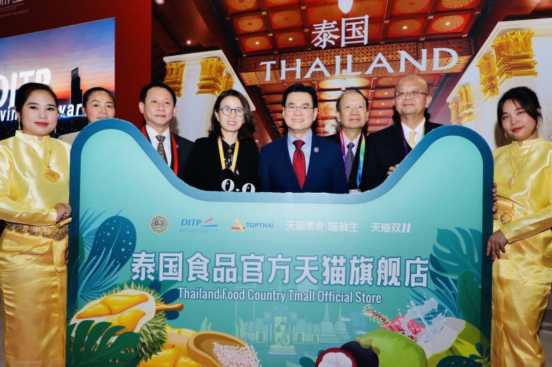 “จุรินทร์”ไลฟ์สตรีมโปรโมตผลไม้ไทยบนอาลีบาบา