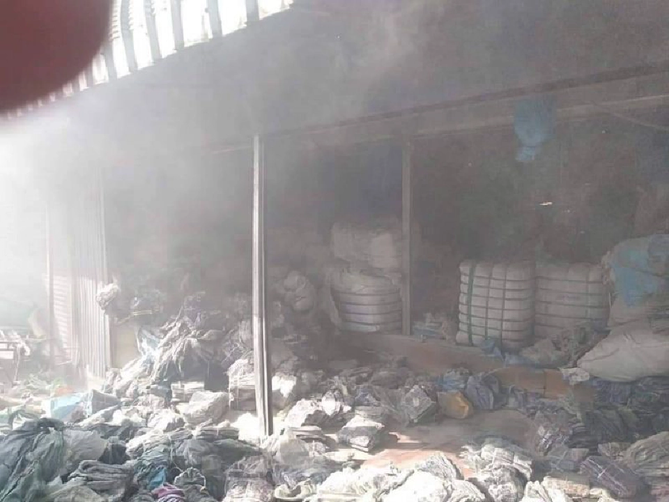 ไฟไหม้ ตลาดโรงเกลือ