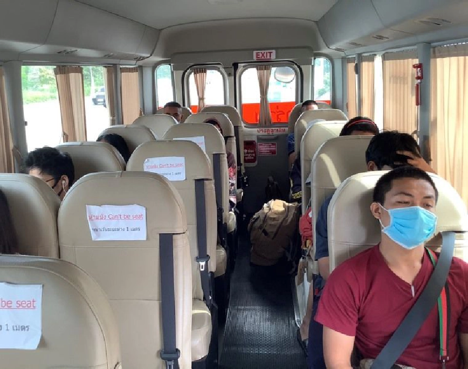 "ยกเลิกเคอร์ฟิว" ขนส่ง เข้มมาตรการเว้นระยะห่าง"รถสารสาธารณะ"