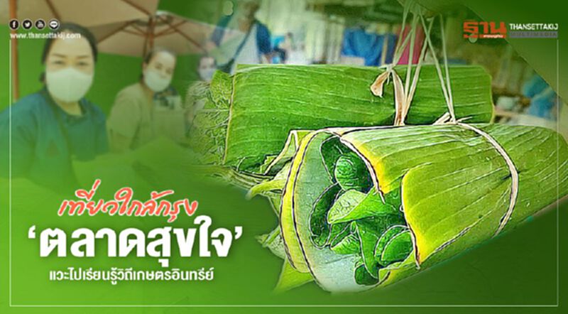 เที่ยวใกล้กรุง ‘ตลาดสุขใจ’ แวะไปเรียนรู้วิถีเกษตรอินทรีย์ เที่ยวใกล้กรุง ‘ตลาดสุขใจ’ แวะไปเรียนรู้วิถีเกษตรอินทรีย์