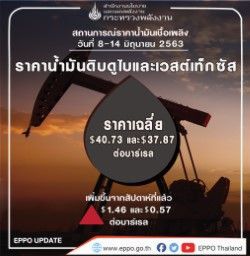 “สนพ.” ชี้ "ราคาน้ำมัน” ดิบมีแนวโน้มทรงตัว