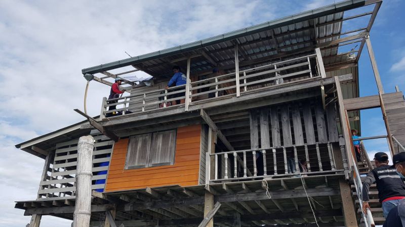 รื้อแล้วขนำหอยแครงอ่าวบ้านดอน