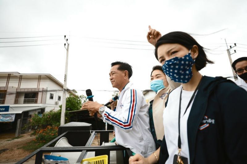 "มาดามเดียร์"ลุยช่วย"วัฒนา"หาเสียงเลือกตั้งซ่อมลำปาง