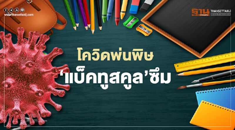 โควิดพ่นพิษ ‘แบ็คทูสคูล’ซึม ยอดร่วง30% โควิดพ่นพิษ ‘แบ็คทูสคูล’ซึม ยอดร่วง30%