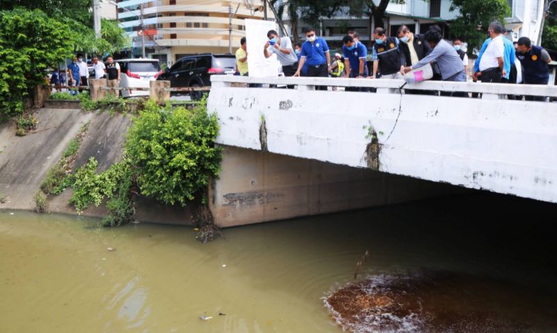 "นิพนธ์"ลุยหาดใหญ่แก้น้ำเสียคลองเตย-ตลาดน้ำคลองแห 