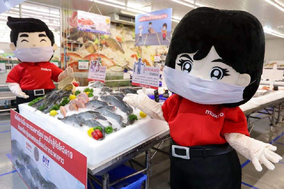 แม็คโคร กว้านซื้อปลากะพง 3,000 ตัน  เยียวยาชาวประมงสู้โควิด 