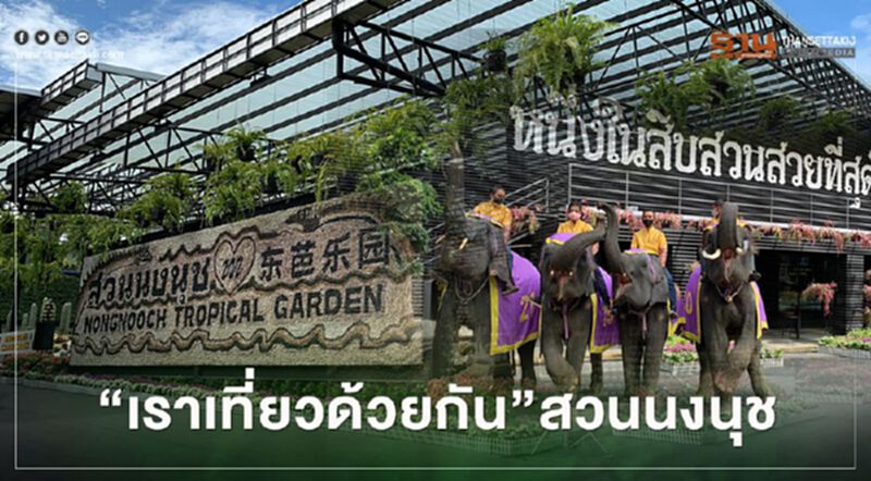 "เราเที่ยวด้วยกัน" สวนนงนุช จัดโปร ต่างชาติ-สูงวัยกระตุ้นไทยเที่ยวไทย "เราเที่ยวด้วยกัน" สวนนงนุช จัดโปร ต่างชาติ-สูงวัยกระตุ้นไทยเที่ยวไทย