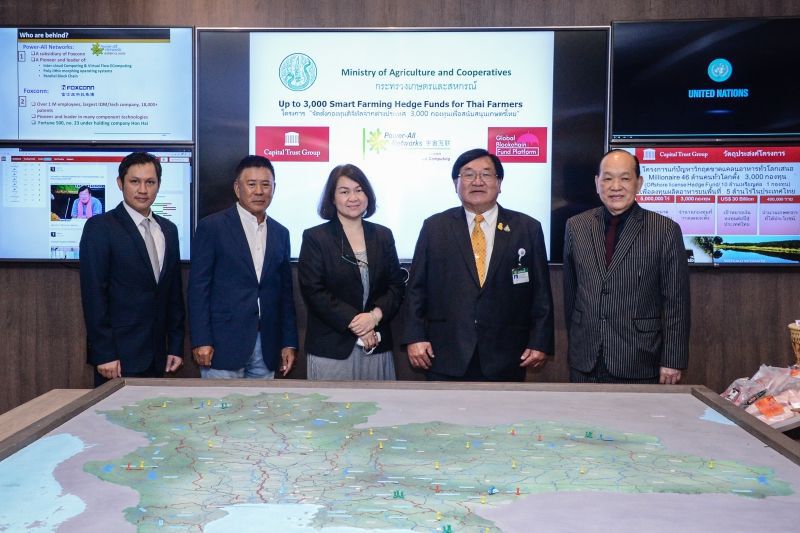 ตั้งกองทุนต่างประเทศ 3 พันแห่ง อุ้มเกษตรกรไทย