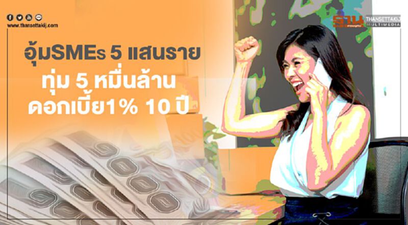 อุ้ม5แสนราย เอสเอ็มอีชายขอบ ลุ้นลุงตู่ ทุ่ม5หมื่นล้านดอกเบี้ย1%10 ปี อุ้ม5แสนราย เอสเอ็มอีชายขอบ ลุ้นลุงตู่ ทุ่ม5หมื่นล้านดอกเบี้ย1%10 ปี