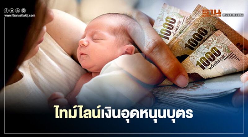 ผ่าไทม์ไลน์ “เงินอุดหนุนบุตร” ทำไม? พม.เคาะเพิ่ม 600 บาท ผ่าไทม์ไลน์ “เงินอุดหนุนบุตร” ทำไม? พม.เคาะเพิ่ม 600 บาท