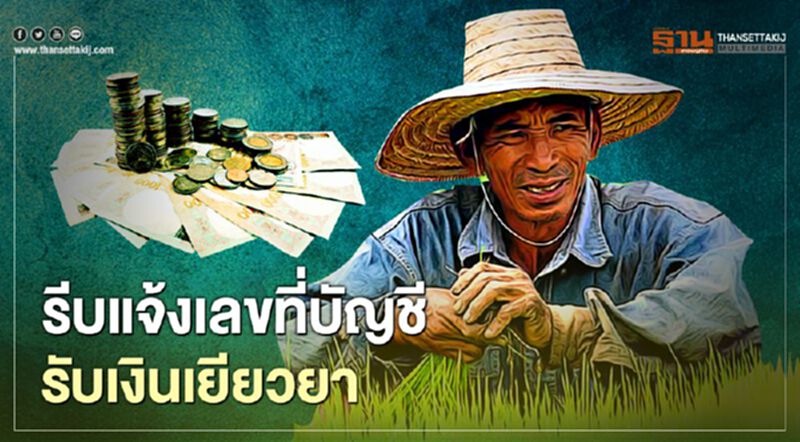 ตรวจสอบสถานะ www.เยียวยาเกษตรกร.com เช็กสิทธิ์ 1.39 แสนรายรีบแจ้งด่วน ตรวจสอบสถานะ www.เยียวยาเกษตรกร.com เช็กสิทธิ์ 1.39 แสนรายรีบแจ้งด่วน