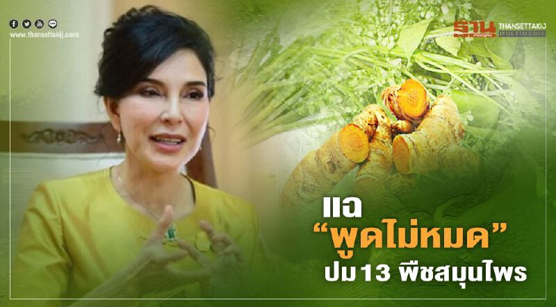 แฉ “พูดไม่หมด” ปม 13 พืชสมุนไพร