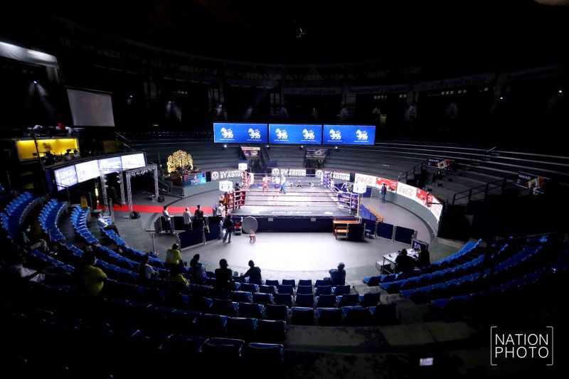 ราชดำเนินเริ่มแล้ว จัดแข่งมวยแบบไม่มีคนดู