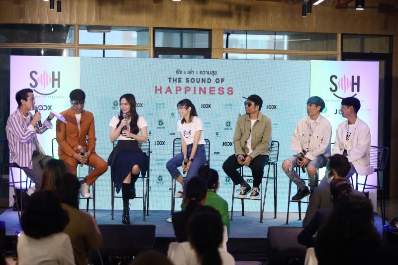 JOOX ผุดโปรเจกต์“The Sound of Happiness ฟัง x เล่า = ความสุข”