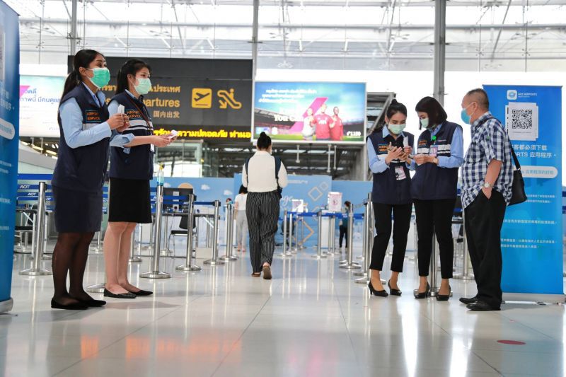 15 วันคลายล็อกเฟส5 “สนามบินสุวรรณภูมิ” ผู้โดยสารแตะ1.7 แสนคน