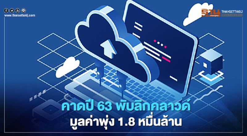 การ์ทเนอร์ คาดปี 63 พับลิกคลาวด์ในไทย มูลค่าพุ่ง 1.8 หมื่นล้าน การ์ทเนอร์ คาดปี 63 พับลิกคลาวด์ในไทย มูลค่าพุ่ง 1.8 หมื่นล้าน