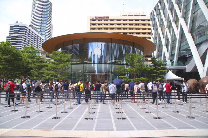 แอปเปิลทุ่ม500ล้าน  ผุดสาขาเซ็นทรัลเวิลด์  หนุนอีโคซิสเต็มรีเทลช็อป