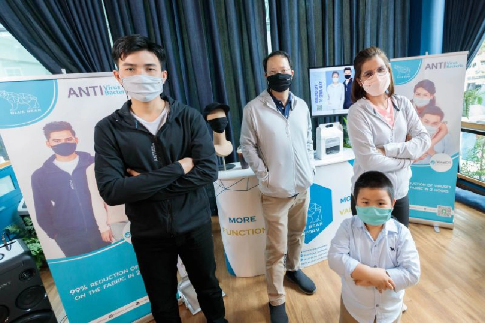 Blue Bear ลุยเปิดตัวสินค้านวัตกรรมใหม่ หน้ากากผ้า-เสื้อแจ็คเก็ตป้องกันไวรัส
